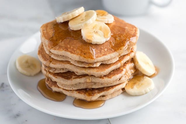 Easy Whole Wheat Pancakes