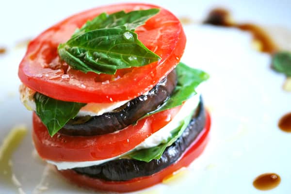 Eggplant and Tomato Napoleons Recipe