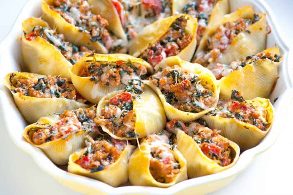 Sausage Stuffed Shells Recipe 4044