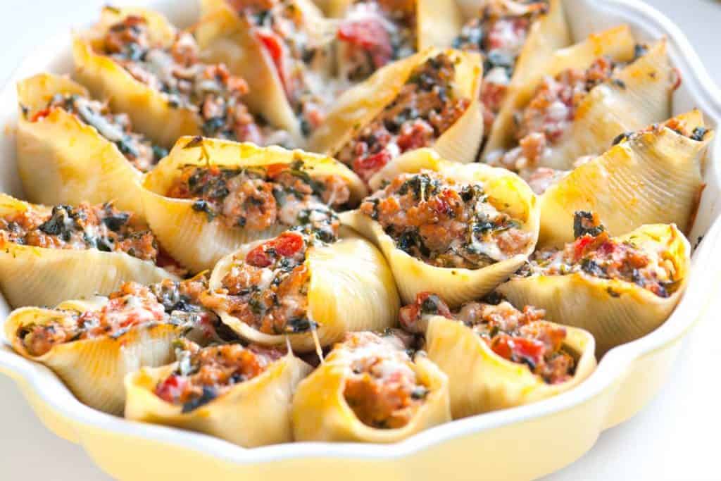 Sausage Stuffed Shells