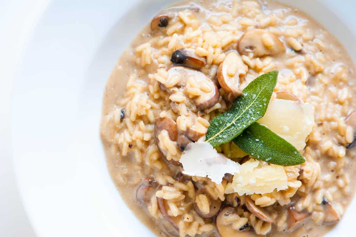 Creamy Parmesan (No Wine) Risotto - Ahead of Thyme