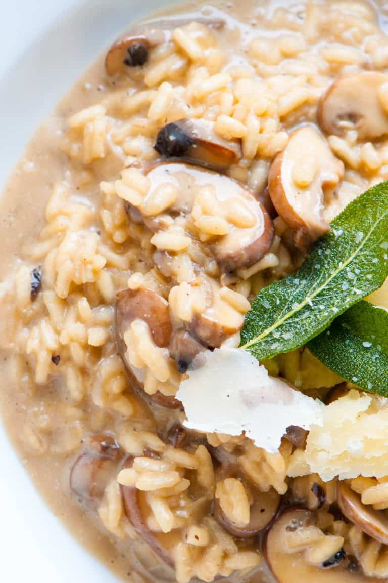 Creamy Mushroom Risotto