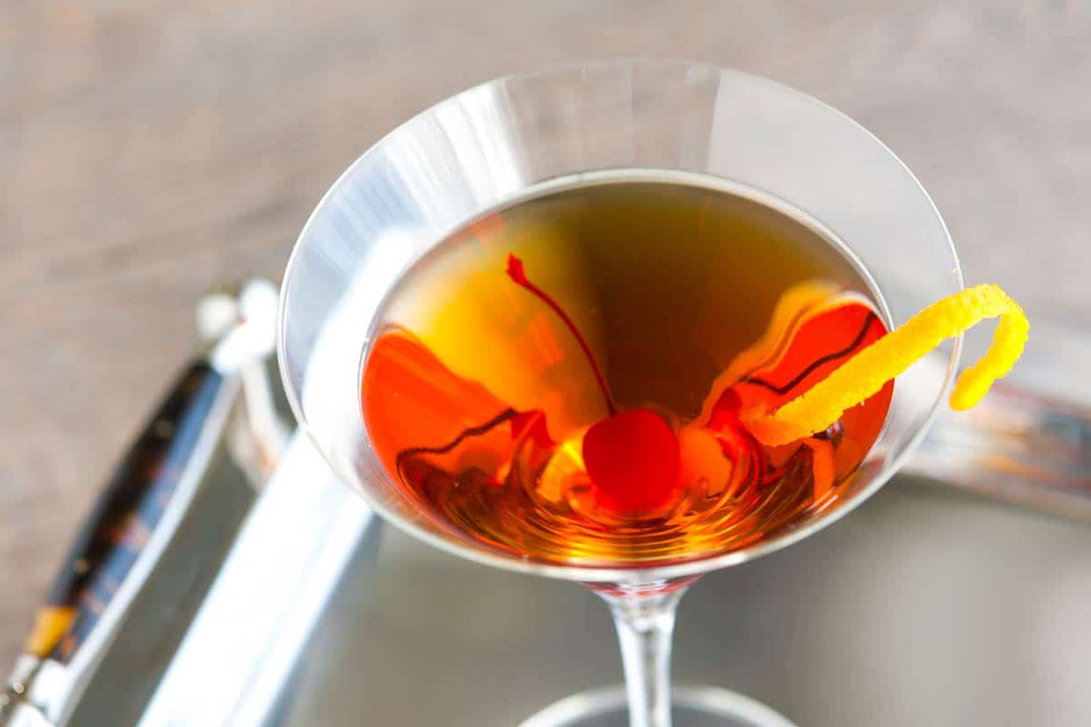 Bourbon Manhattan Cocktail Recipe 1 1200 
