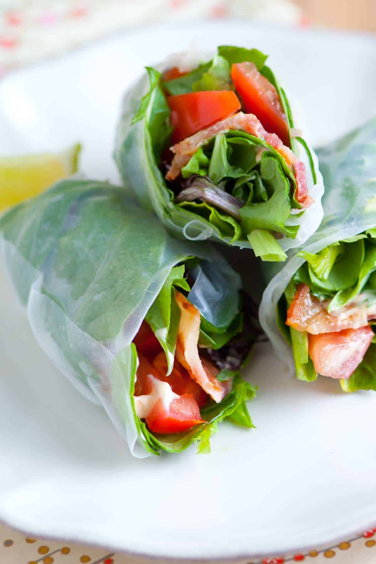How to Wrap Spring Rolls - Working with Rice Paper Wrappers