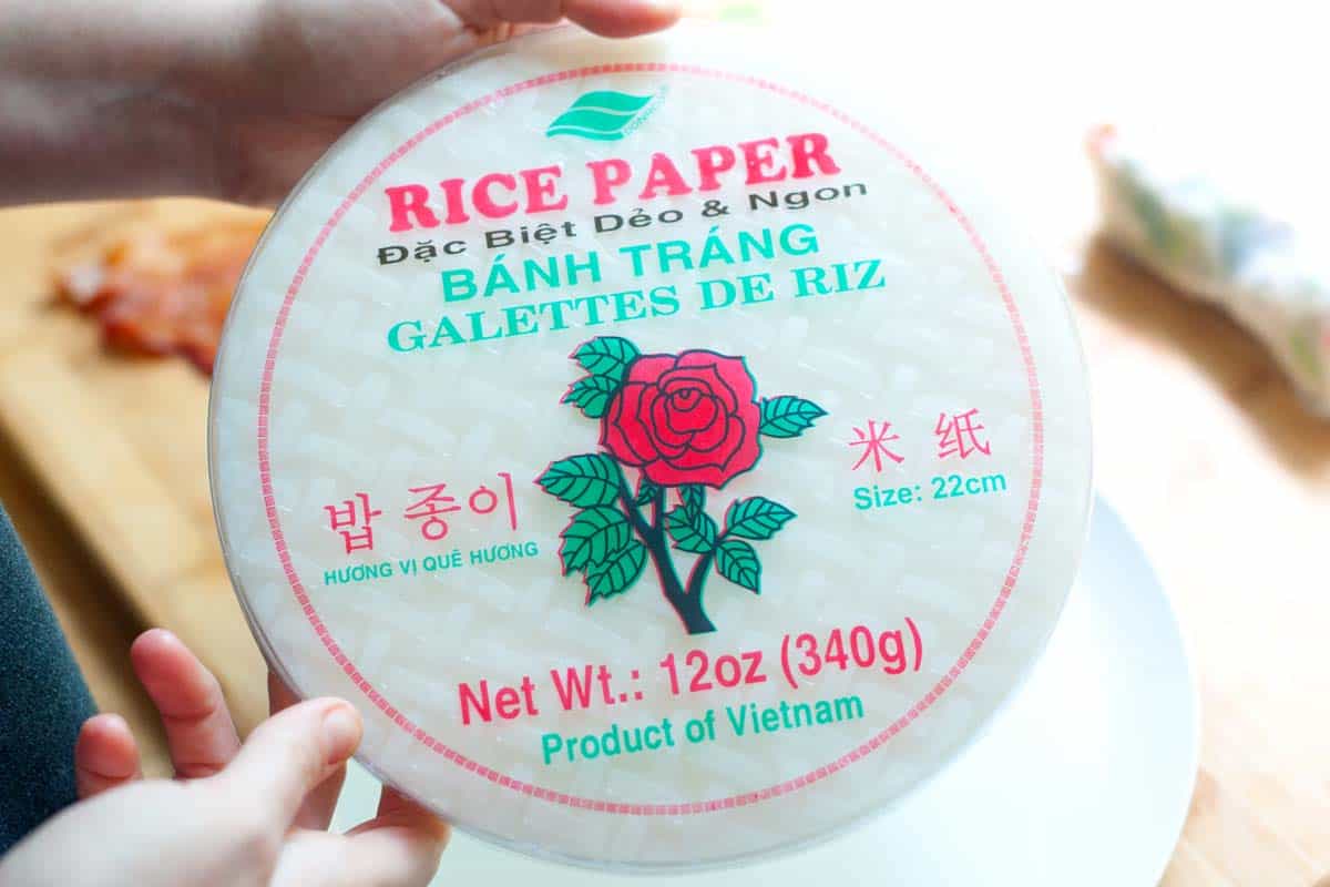 BLT Rice Paper Rolls