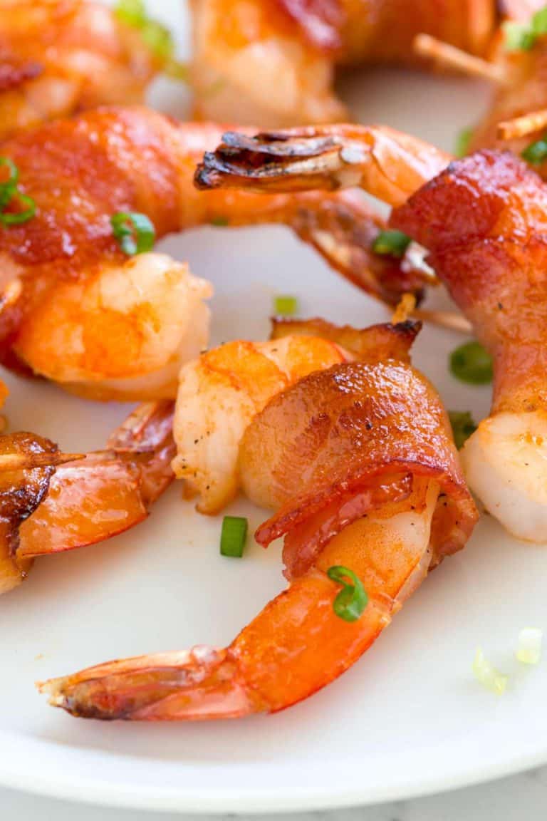 Easy Bacon Wrapped Shrimp