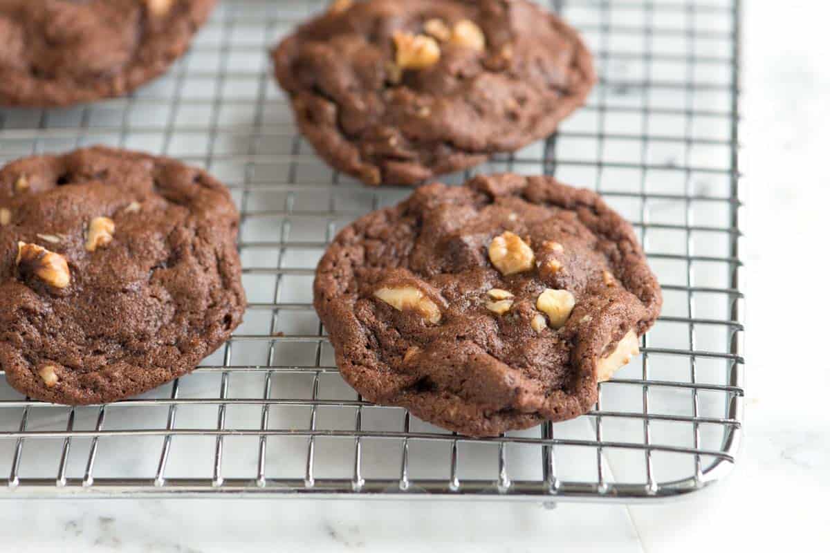 chocolate cookie recipes with baking powder