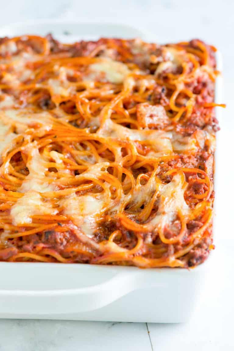 Easy Baked Spaghetti