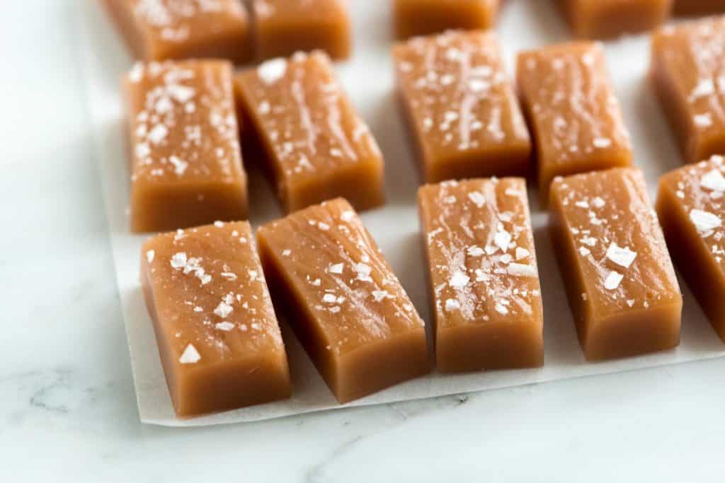 Homemade Salted Caramels Recipe