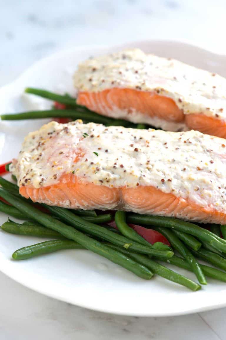 Easy Sour Cream Baked Salmon Recipe 1552