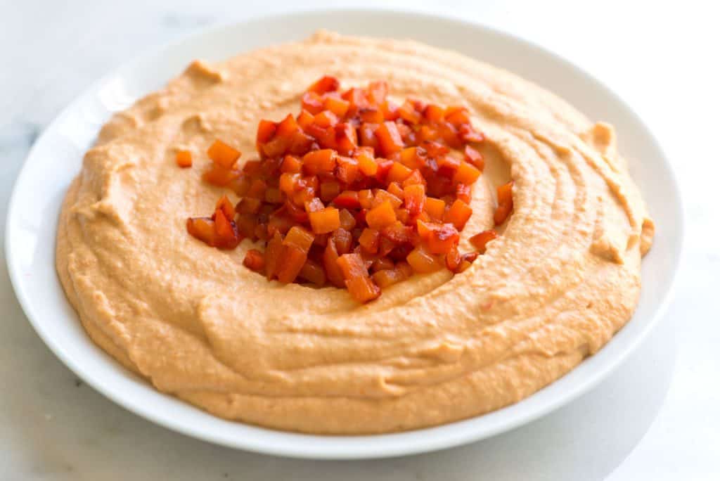 Easy Roasted Red Pepper Hummus Recipe 7153