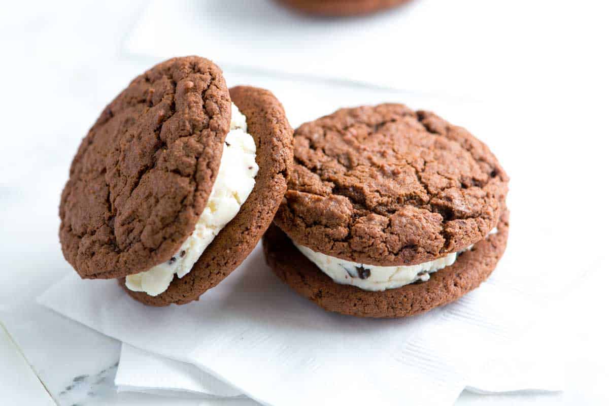 Chocolate Cookie Ice Cream Sandwich — Salt & Baker