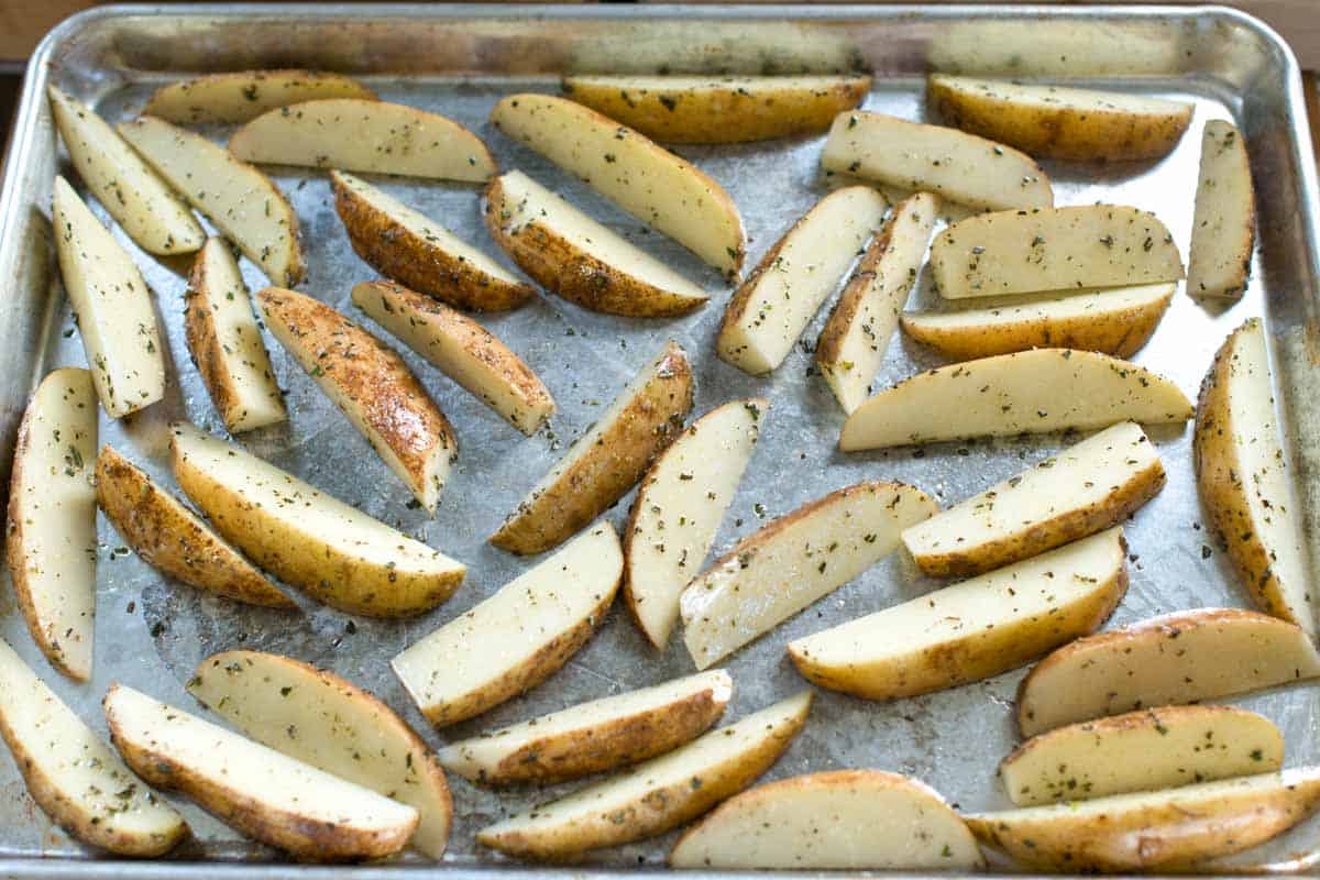 Roasted Potatoe Wedges