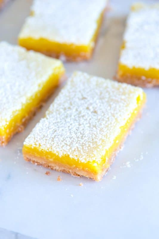 Easy Lemon Bars Recipe