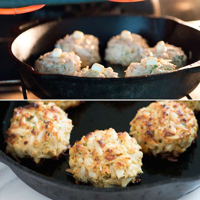 Broiled Maryland-Style Crab Cake