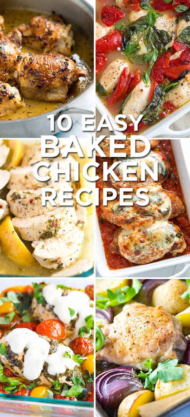 10 Baked Chicken Recipes To Make Dinner Easier