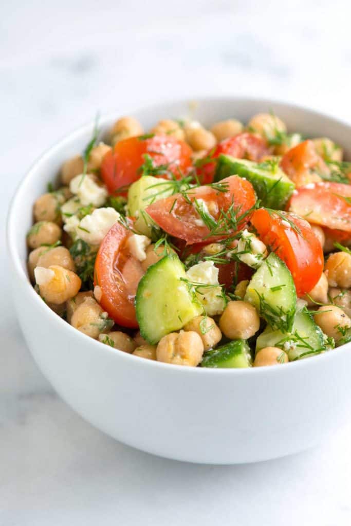 Easy Chickpea Salad