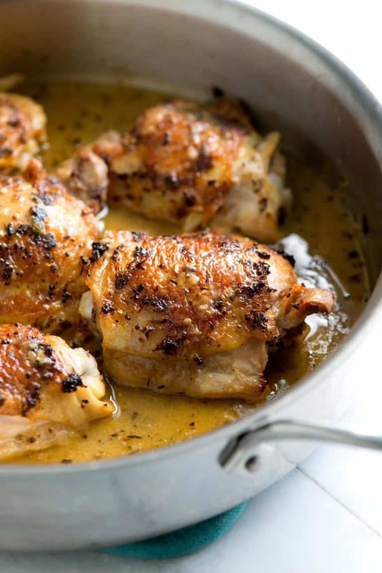 Juicy Lemon Chicken Thighs Recipe