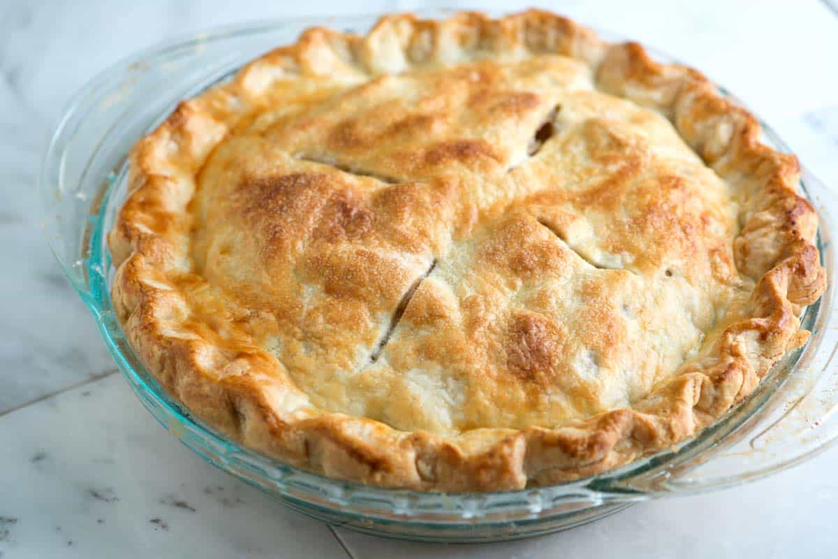Deep Dish Pie Crust Recipe (with Butter)