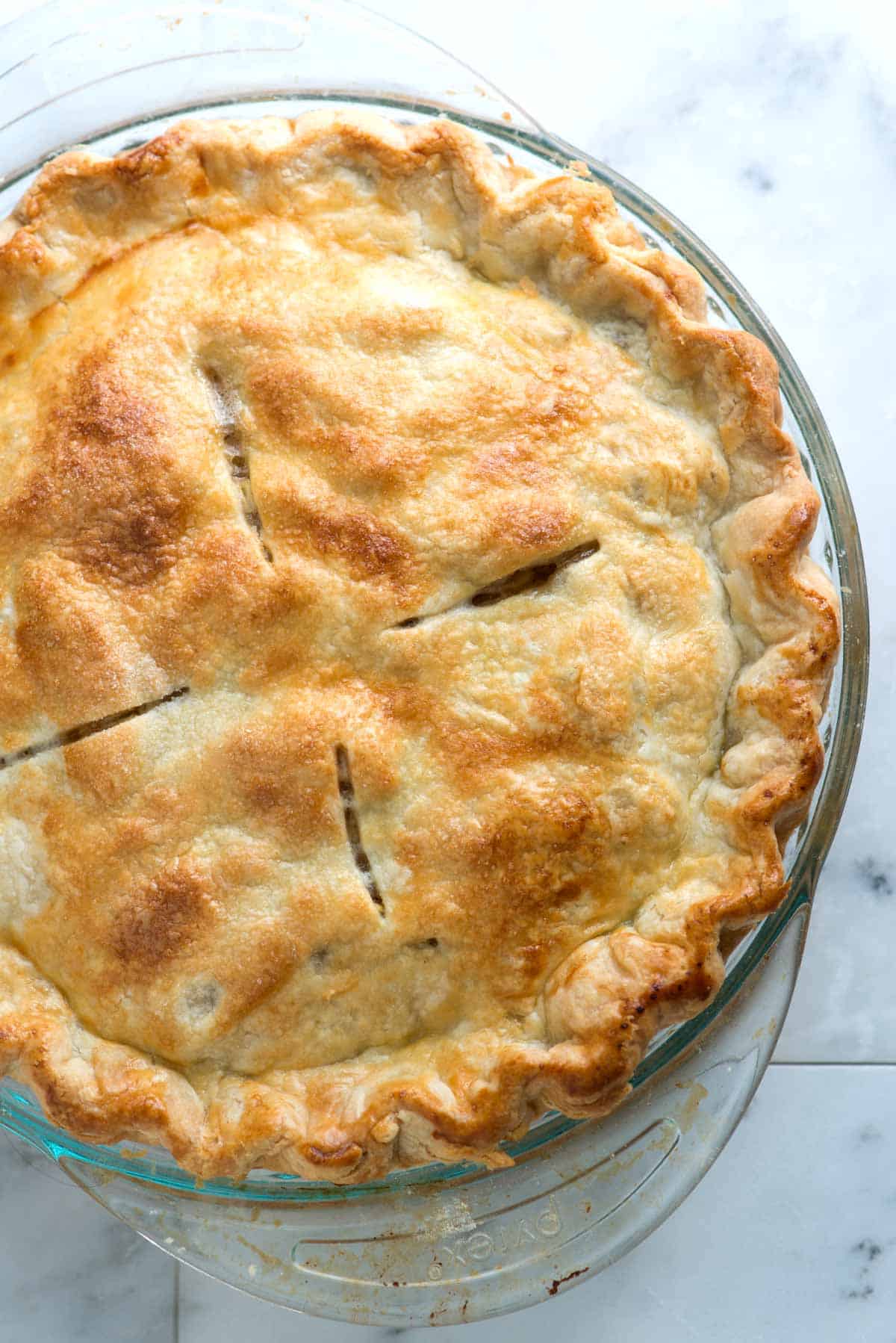 easy apple pie crust recipe from scratch