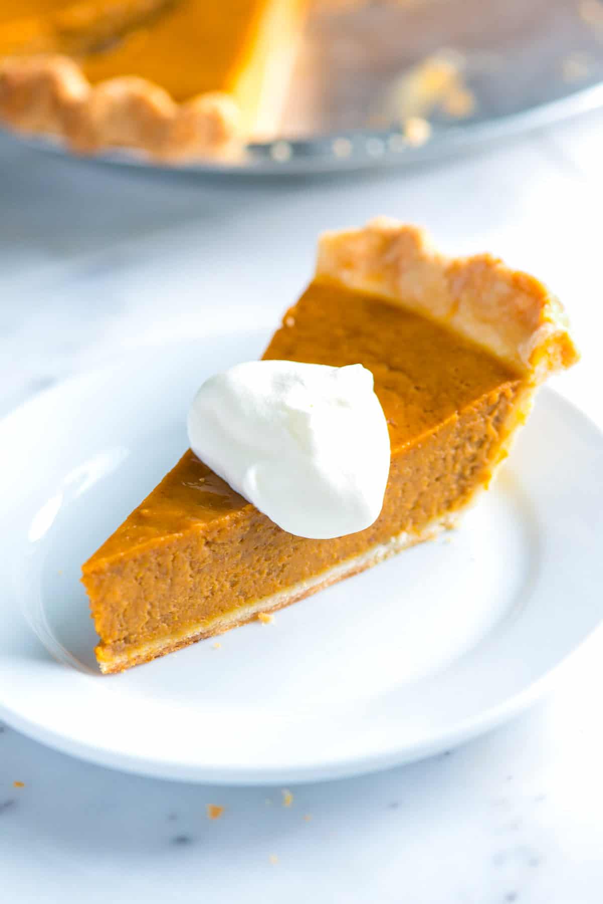 Easy Homemade Pumpkin Pie