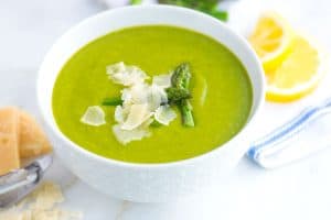 Guilt-Free Asparagus Soup