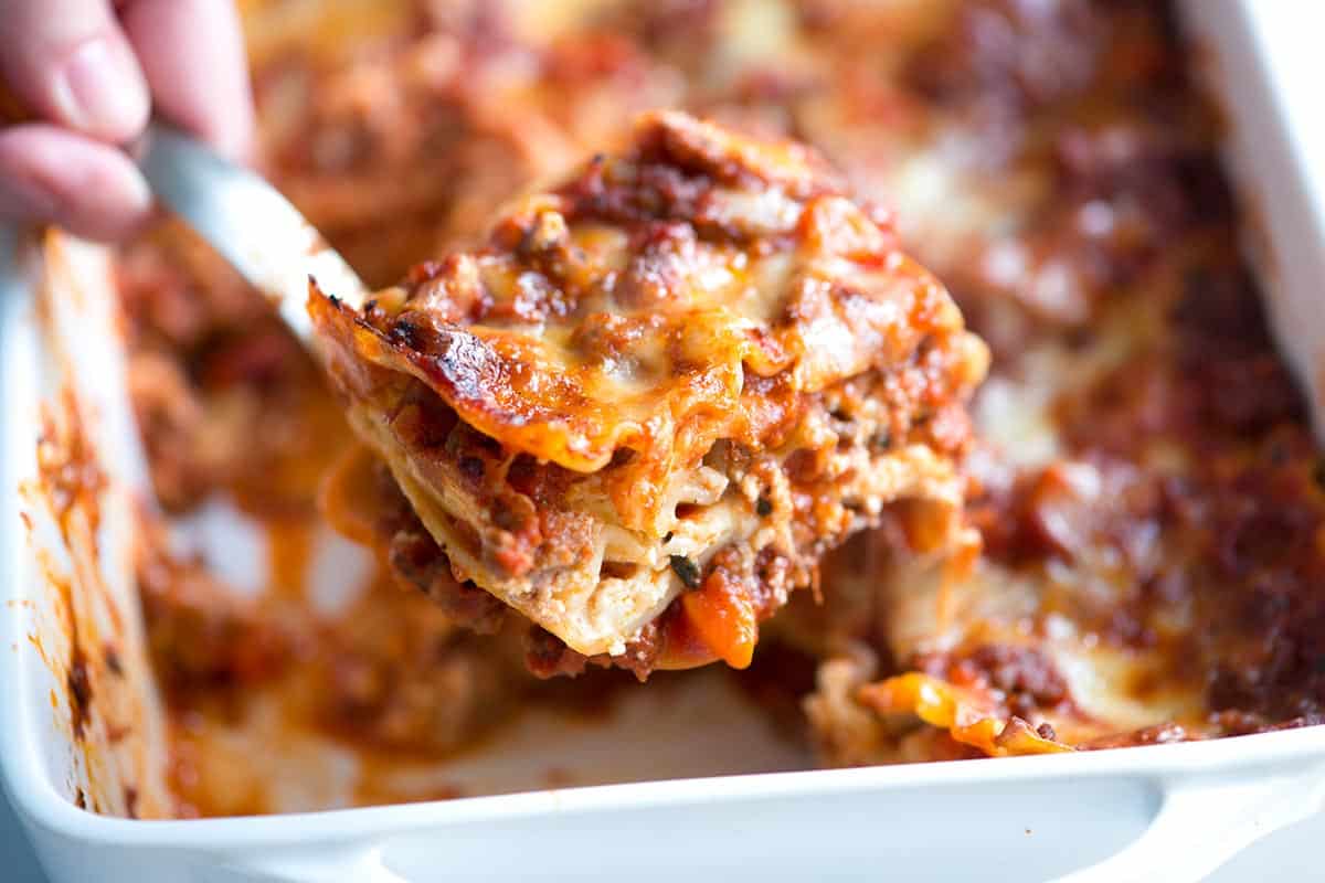 Lasagna Recipe Meat Sauce