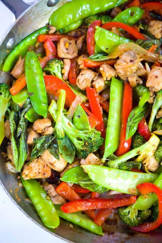 Ginger Chicken Stir Fry Recipe