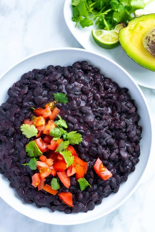 Easy Creamy Coconut Black Beans