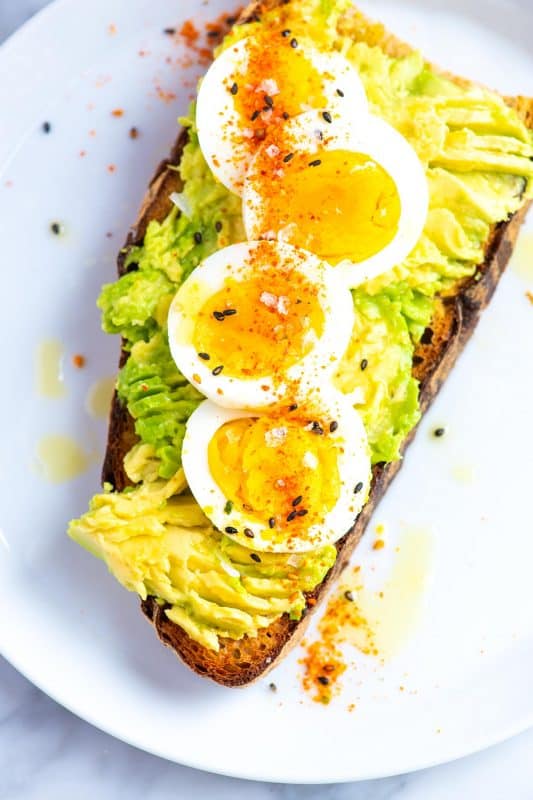 Simple Avocado Toast With Egg Recipe