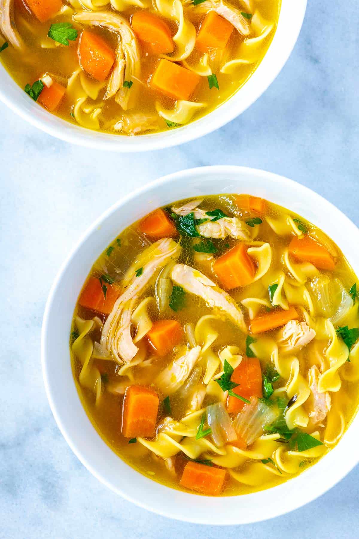 Best Chicken Noodle Soup Recipe - How To Make Chicken Noodle Soup