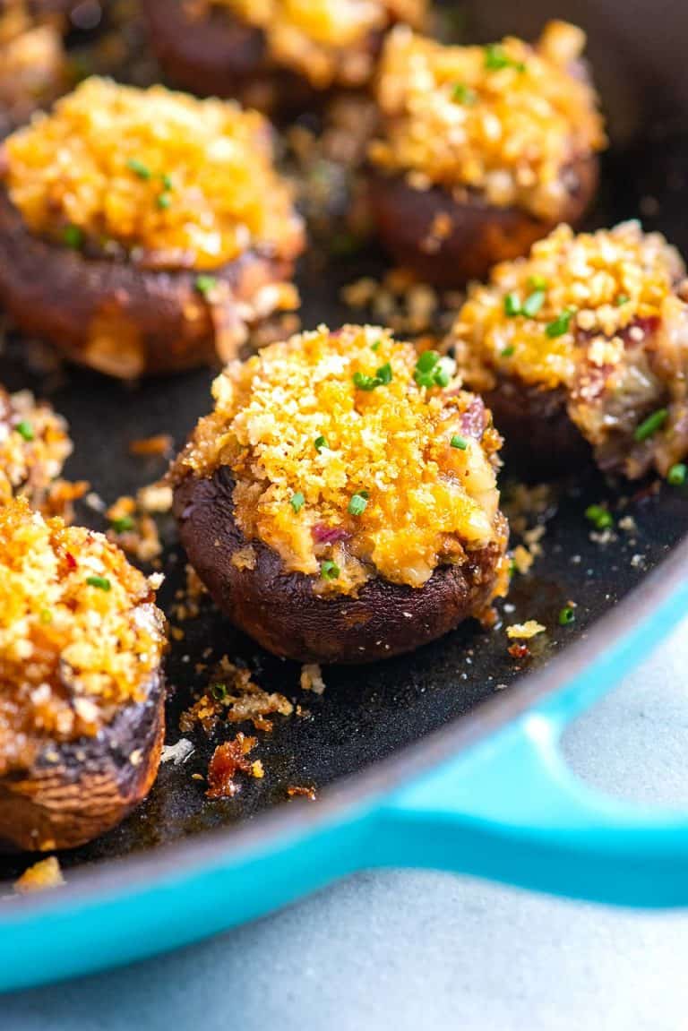 Cheese Stuffed Mushrooms Recipe