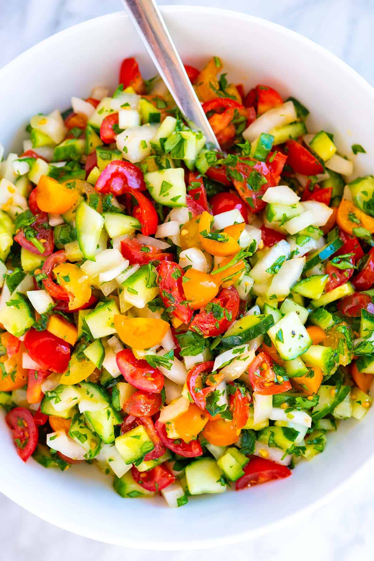 Featured image of post Simple Way to Chopped Cucumber Salad