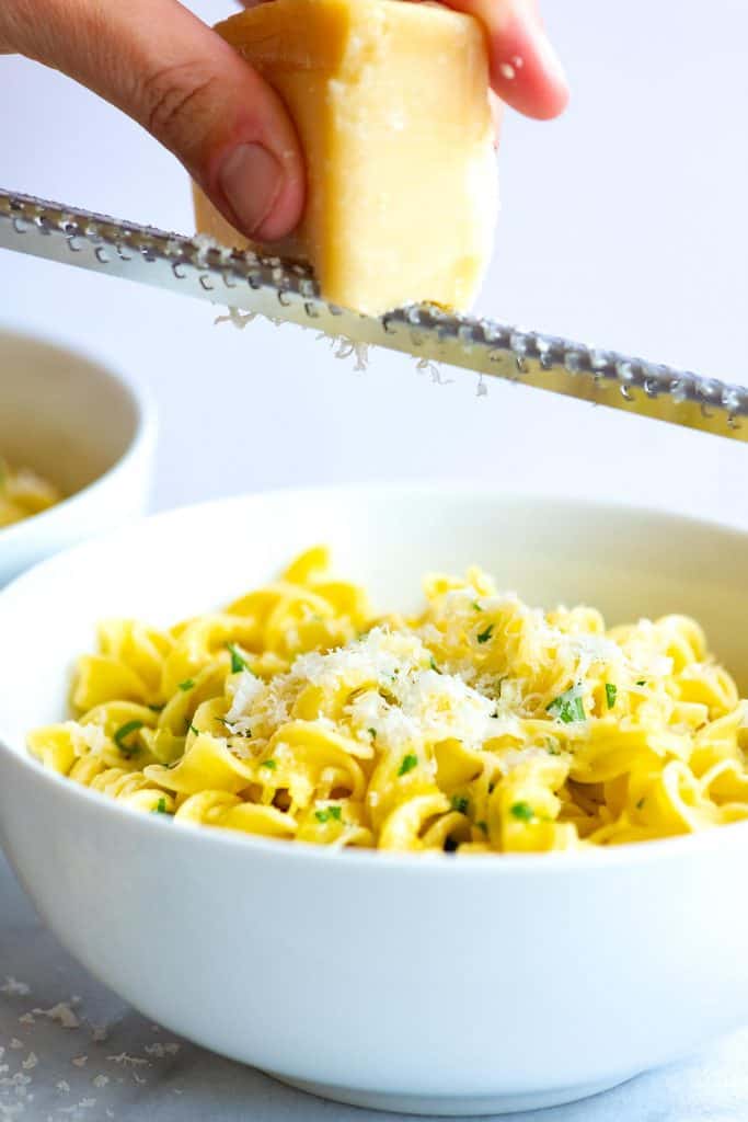 Easy Parmesan Buttered Noodles