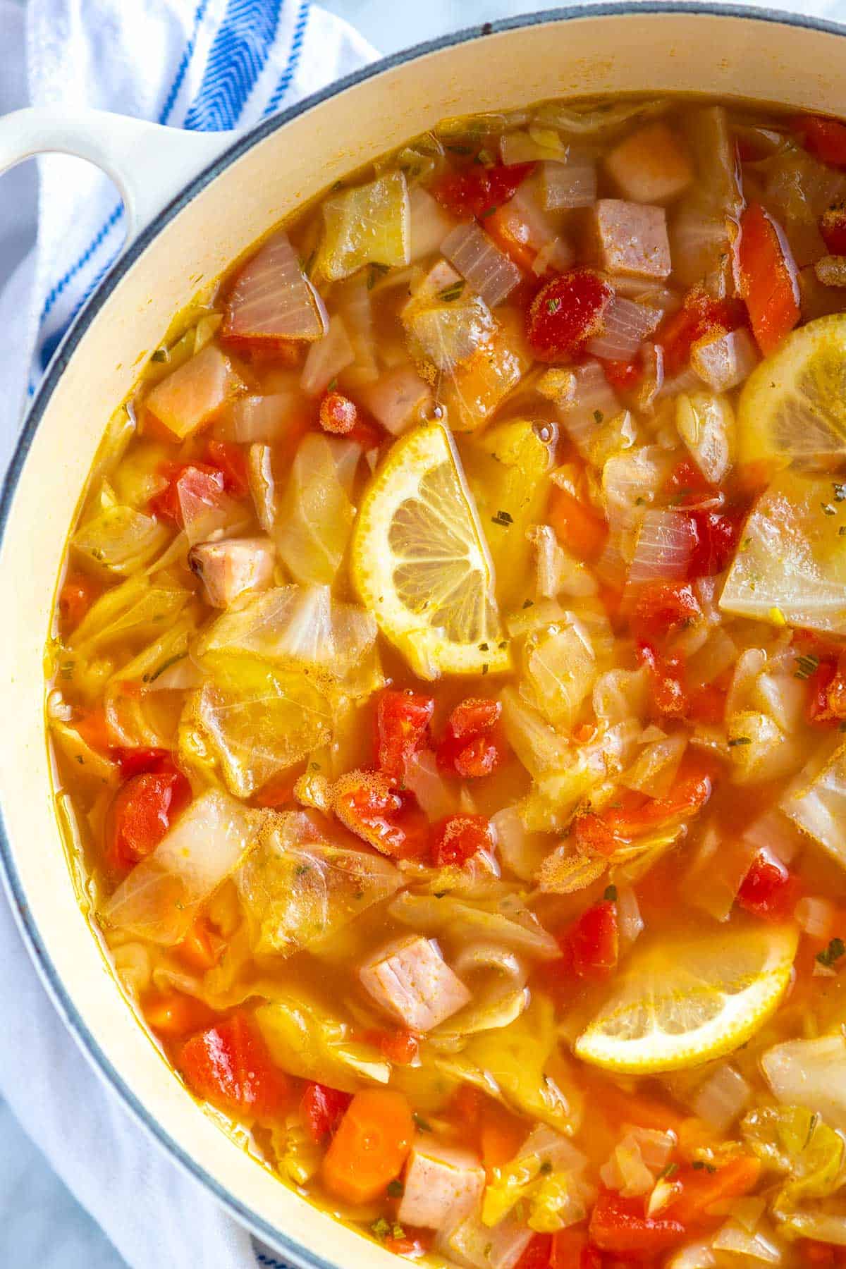 Ham And Cabbage Soup