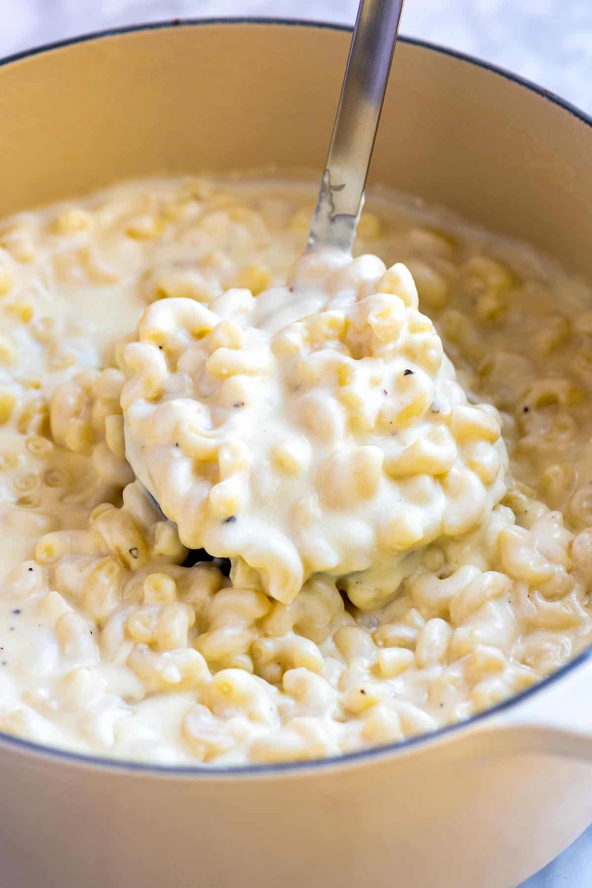 how best to melt fresh cheese for macaroni and cheese