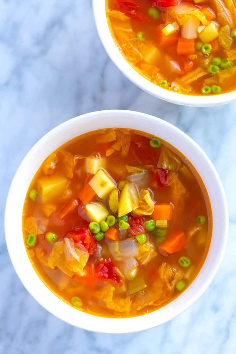 Quick Easy Vegetable Soup Recipe