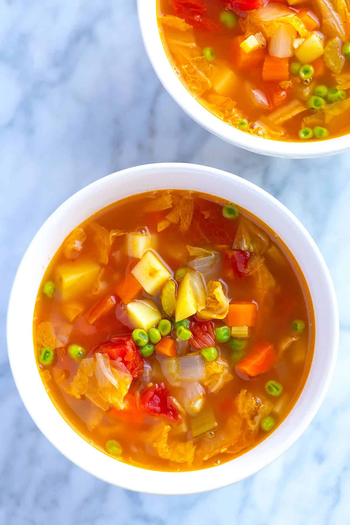 Easy Homemade Vegetable Soup Recipe
