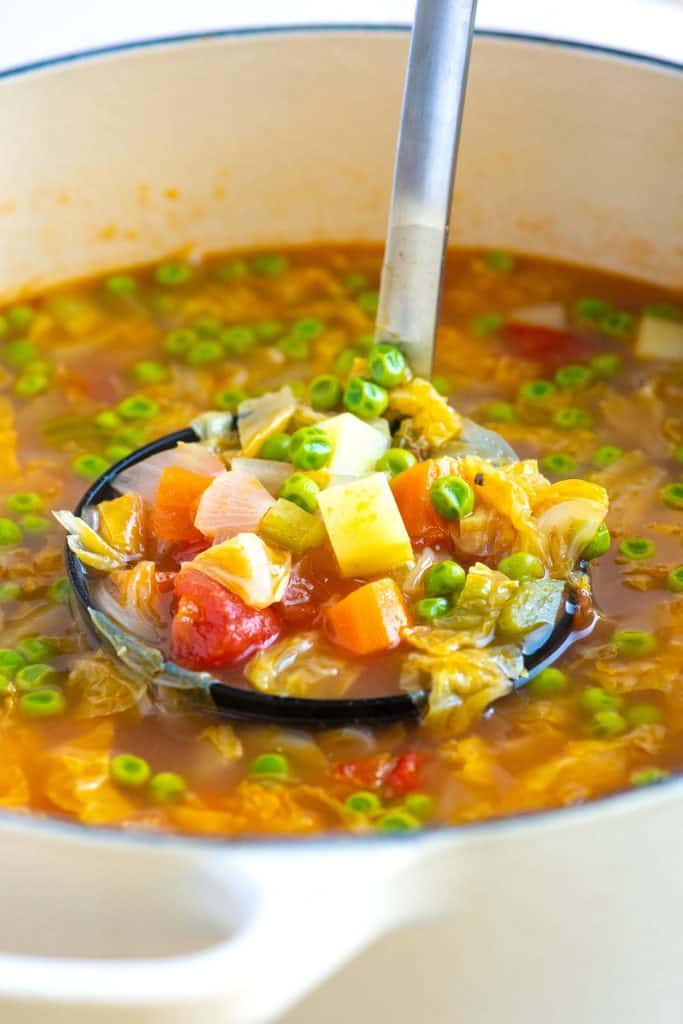 Easy Homemade Vegetable Soup Recipe