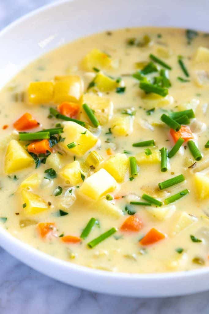 Easy Creamy Potato Soup Recipe