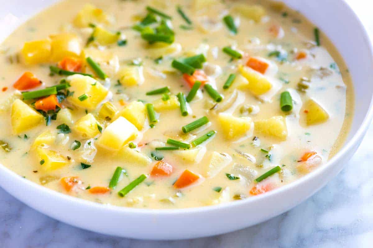 Easy Creamy Potato Soup - Future Health Post