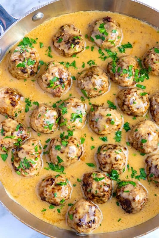 Easy Swedish Meatballs Recipe