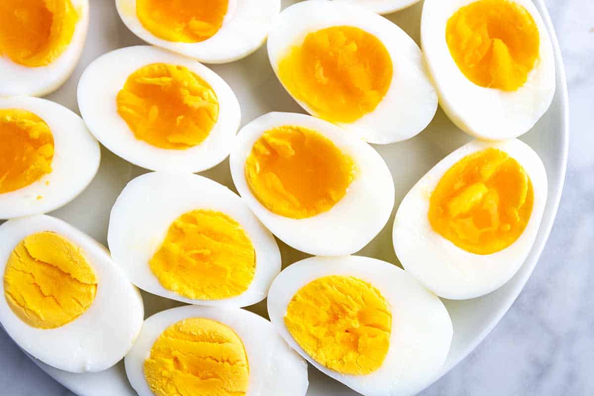 steamed soft boiled eggs