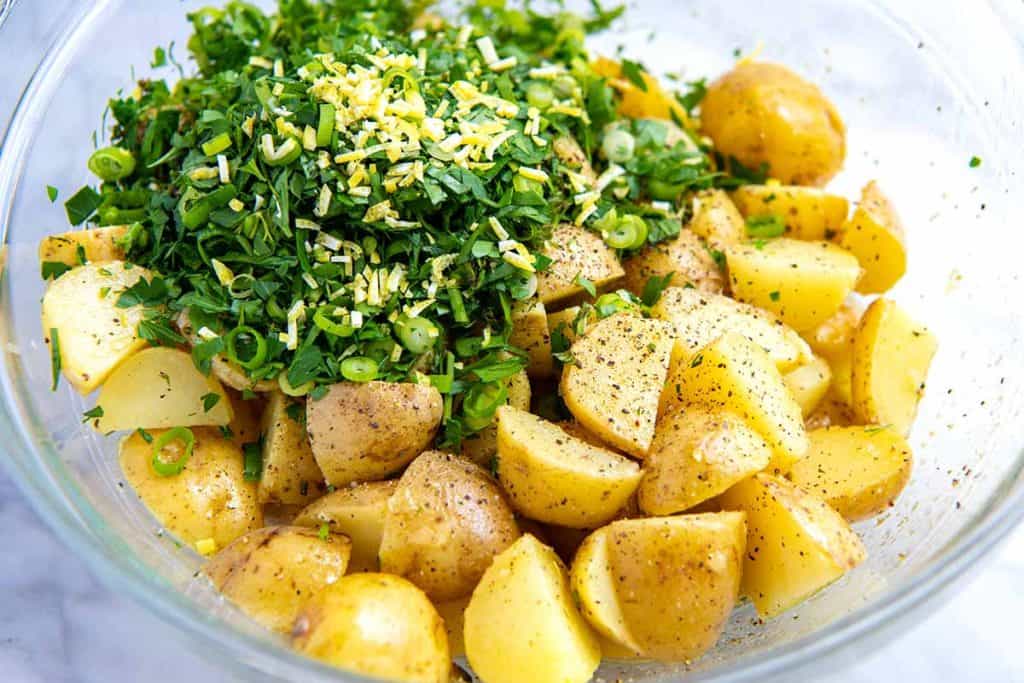 Lemon Herb Potato Salad Recipe 6373