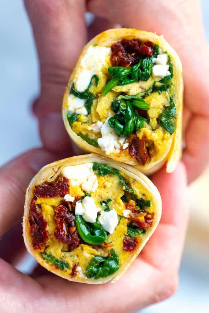 Easy Breakfast Burritos Recipe