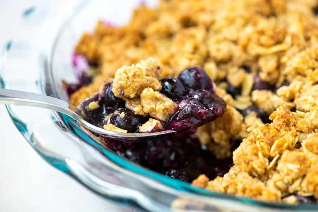 Easy Blueberry Crumble Recipe