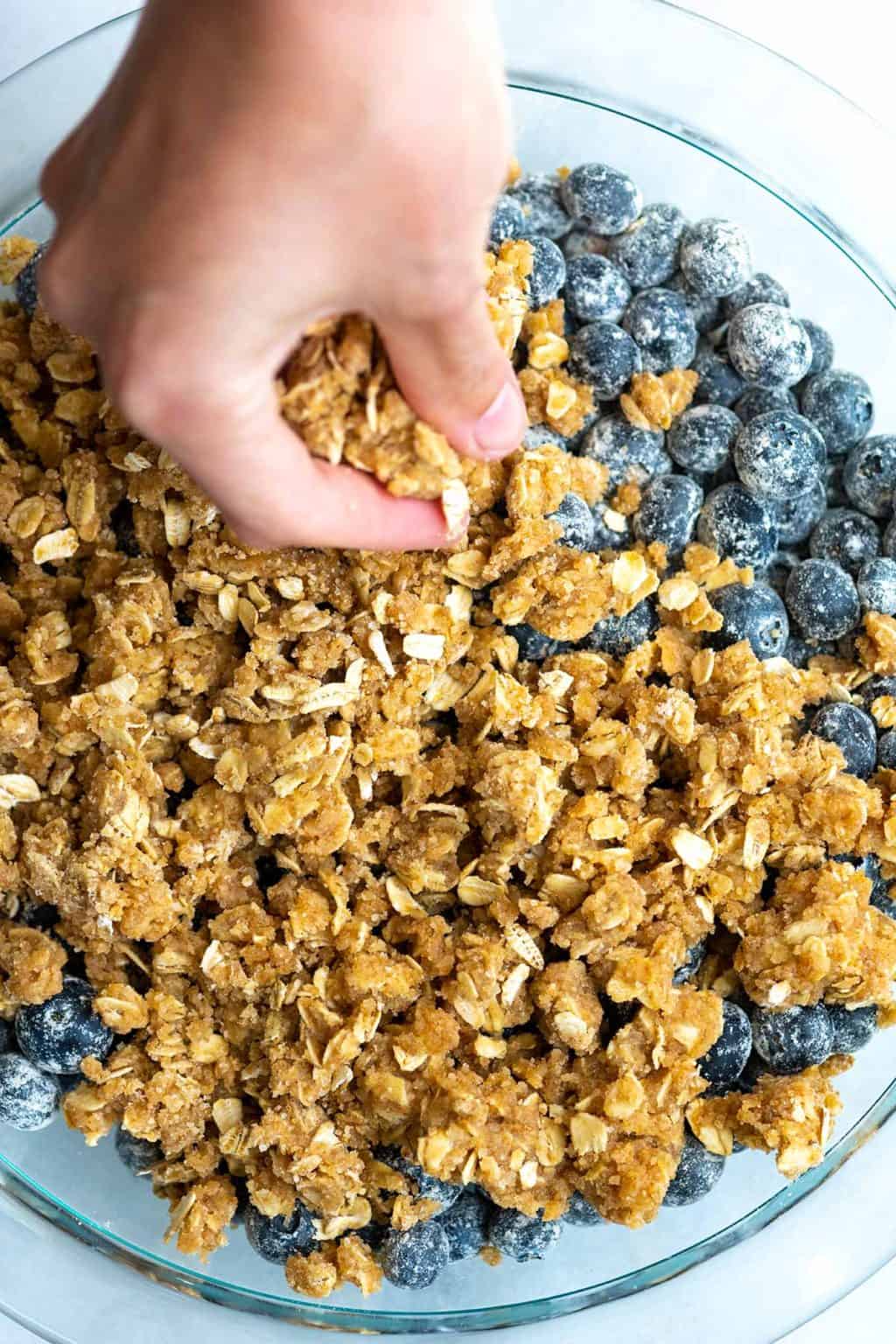 Easy Blueberry Crumble Recipe