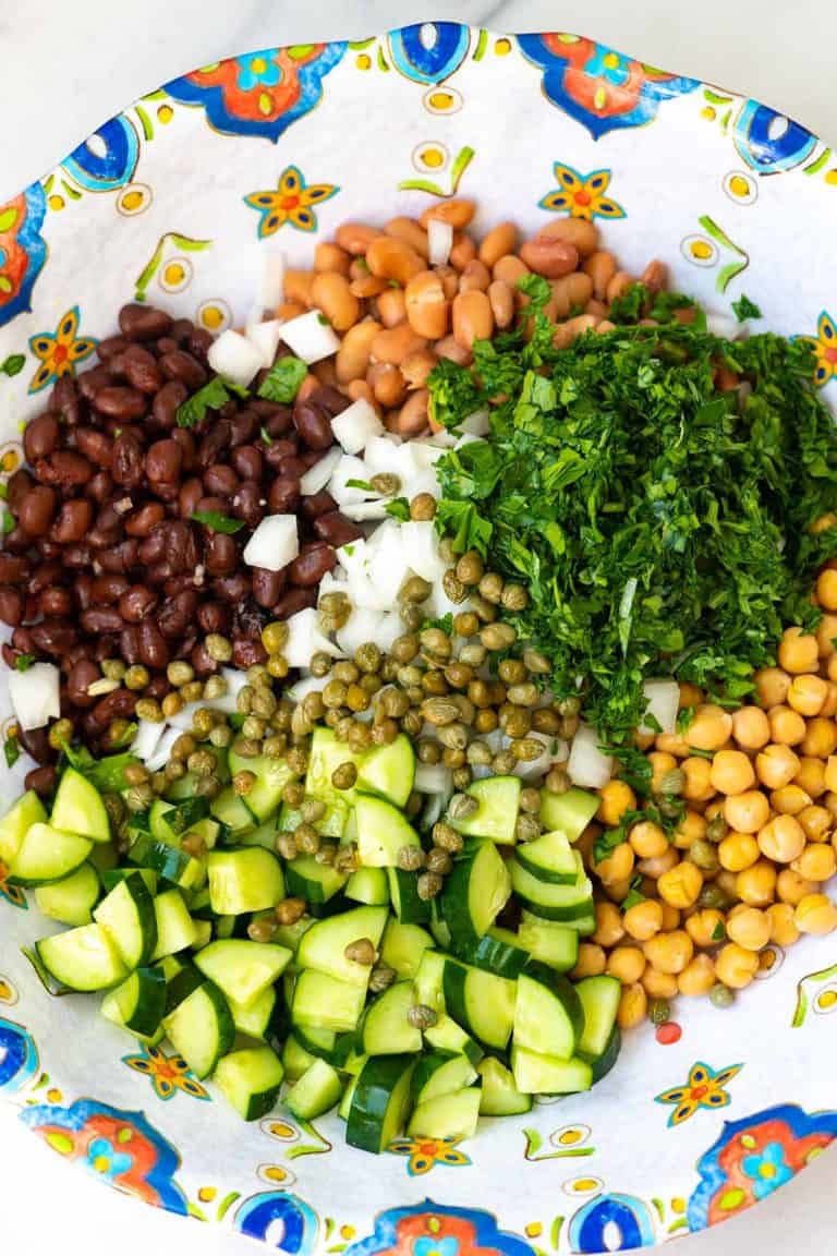 Ridiculously Easy Bean Salad Recipe