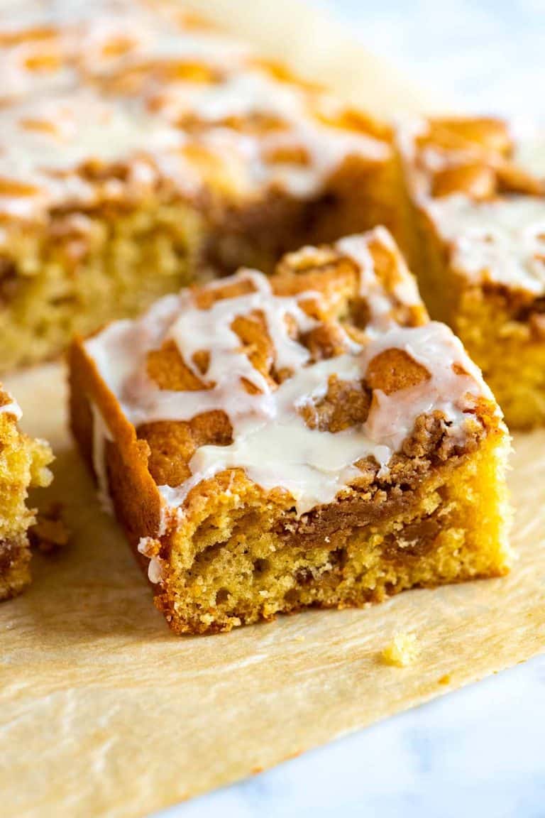 Cinnamon Swirled Coffee Cake