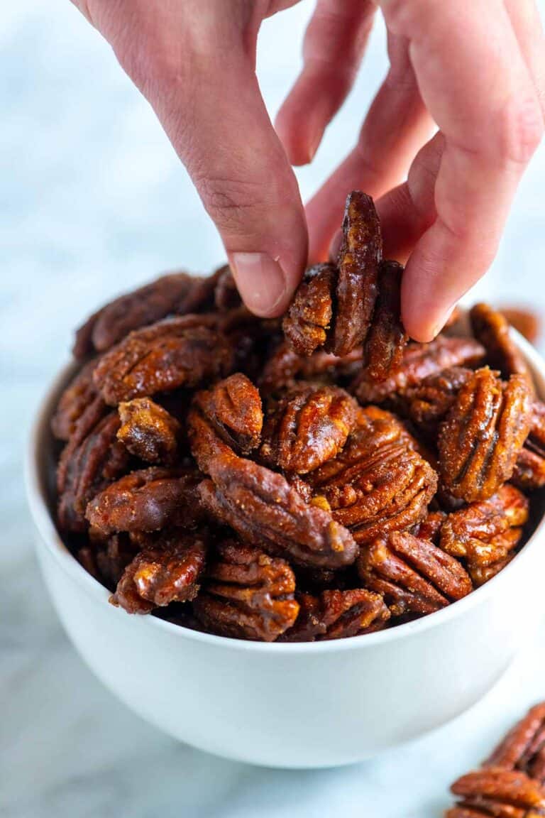 Easy Candied Pecans